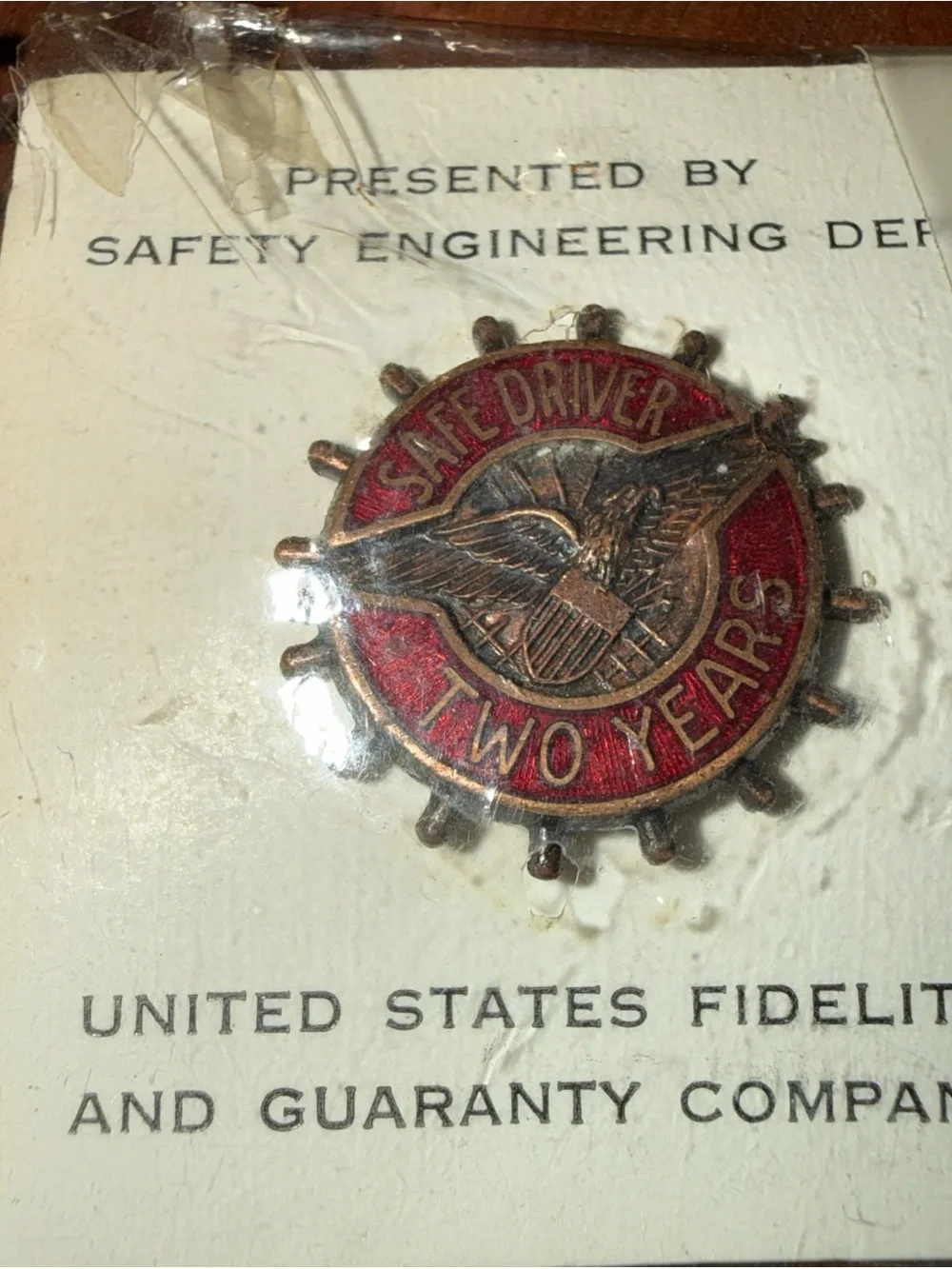 US Military 24th Signal Battalion Insignia-Voice of Victory & 3 Safe Driver Pins